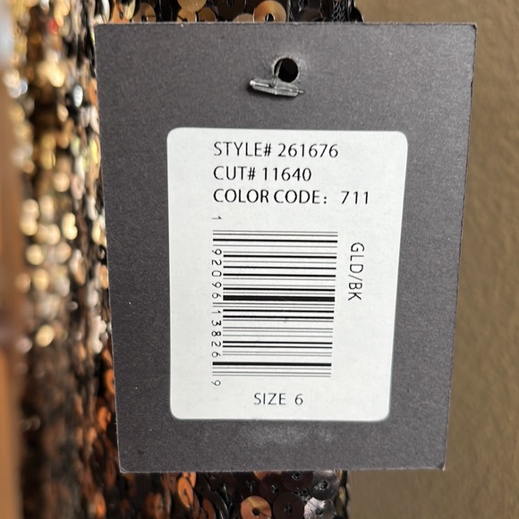 🍃💕NWT MARINA Ombré Sequin Midi Sheath Dress - Picture 9 of 10